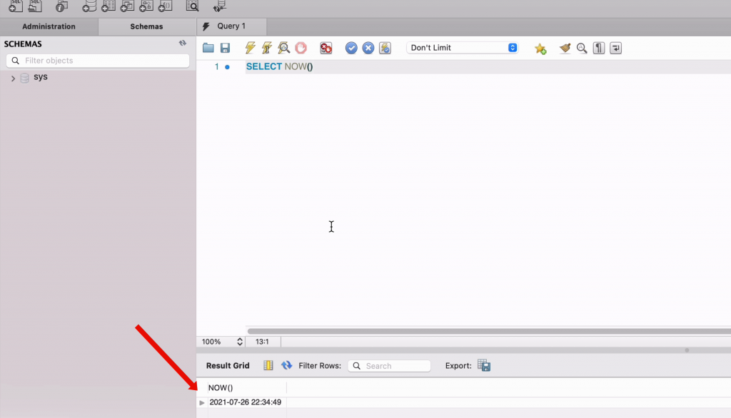 mysql workbench 05