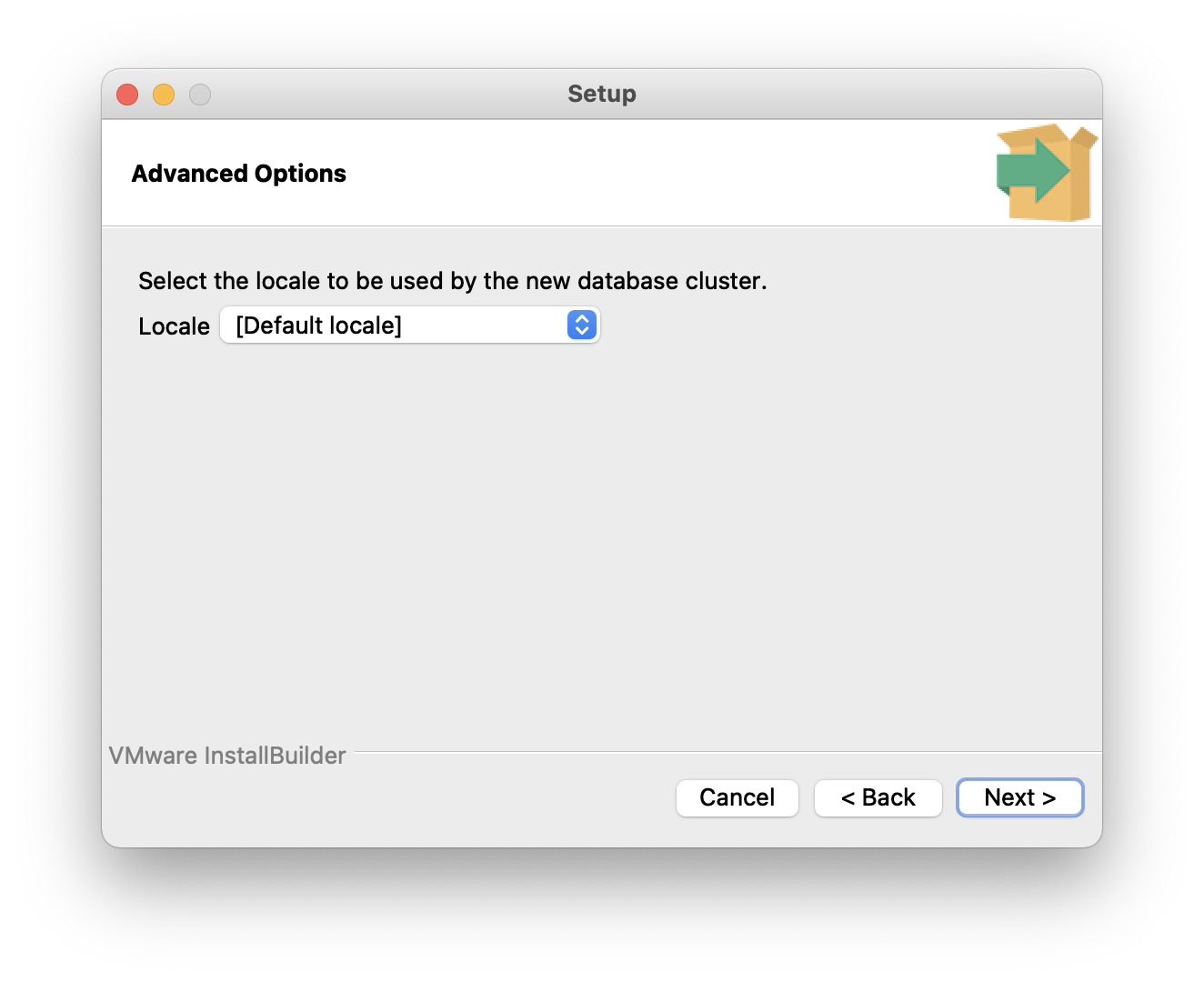 advanced options